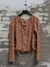 Mutedance 25 Autumn/Winter Button-Down Drawstring Shirt Top Collection Handmade Classic MD-MD25FW40-rose (MD25FW35)